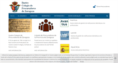 Desktop Screenshot of procuradores.net